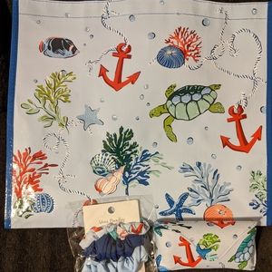 Vera Bradley Anchors Aweigh Set